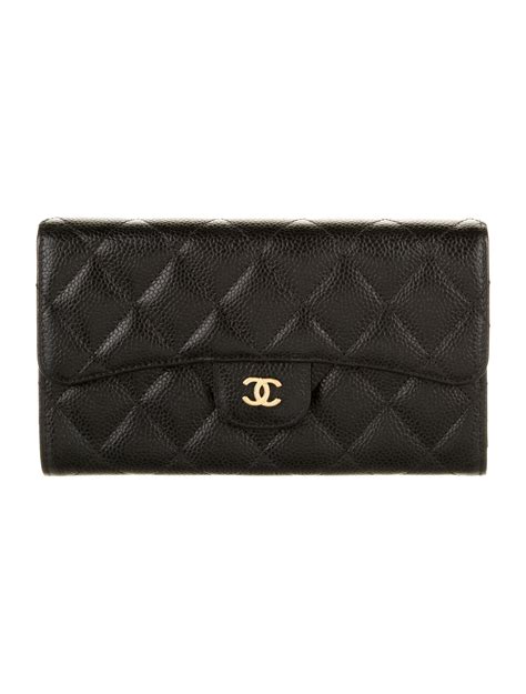 chanel classic flap wallet inside|Chanel classic bifold wallet.